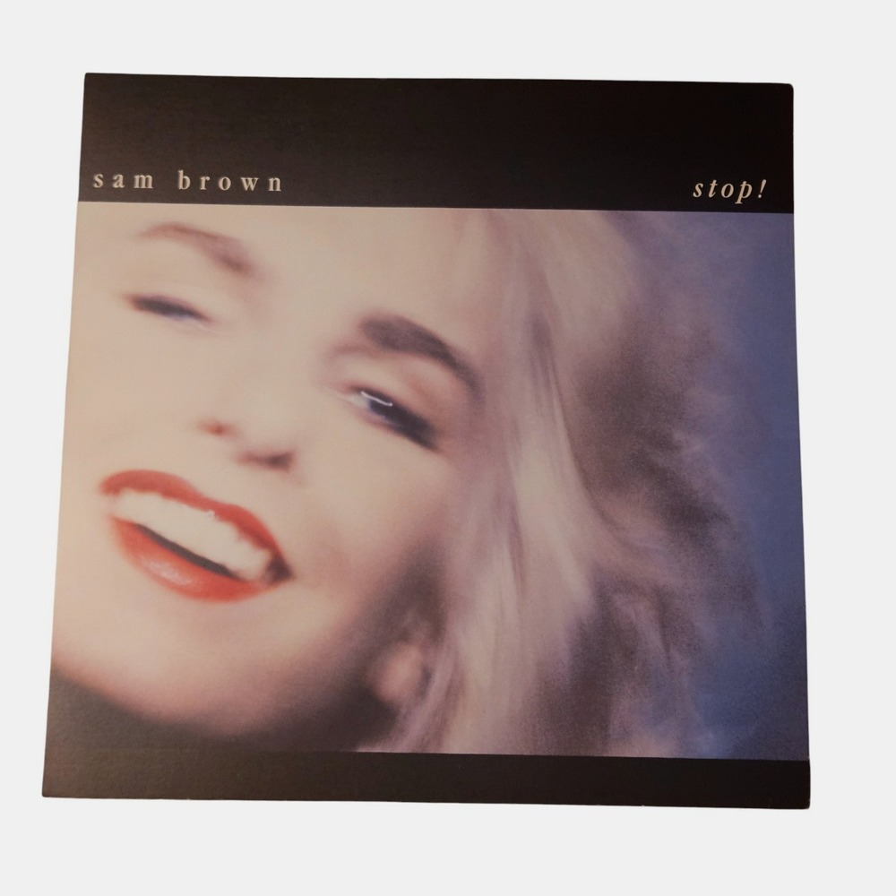 Sam Brown Stop! Rare Original Radio Promo Poster Ad Framed!